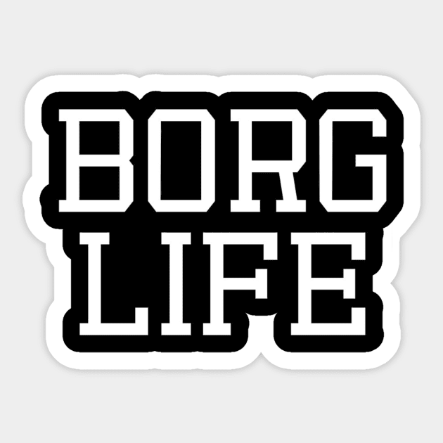 BORG LIFE Sticker by comic_galaxy_